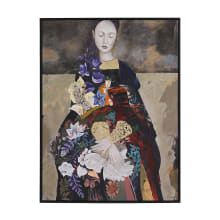 Sarai 60" x 45" Framed People and Figures Painting