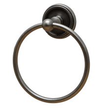 6-1/8 Inch Diameter Towel Ring from the Woodrich Collection