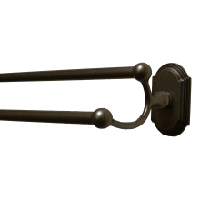 24 Inch Center to Center Double Towel Bar from the Ridgeview Collection