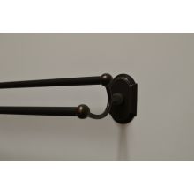 24 Inch Center to Center Double Towel Bar from the Ridgeview Collection