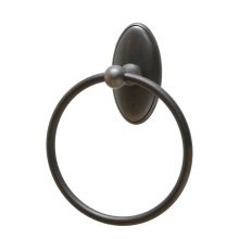 6-3/8 Inch Diameter Towel Ring from the Addison Collection