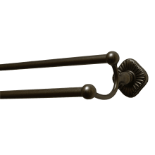 24 Inch Center to Center Double Towel Bar from the Prescott Collection