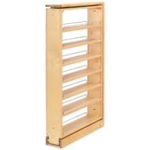 Wood Classics 6" Wood Tall Filler Pull Out Organizer for New Kitchen Applications