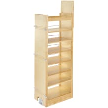 448 Series 14 Inch Pull Out Cabinet Organizer with Adjustable Shelves for 58 Inch High Cabinets