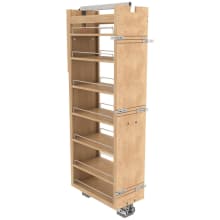 Wood Classics 11" Pull Out Tall Cabinet Pantry Organizer with Soft-Close
