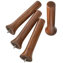 4DPS Series Wood Pegs for Peg Board Organizers - Pack of 4