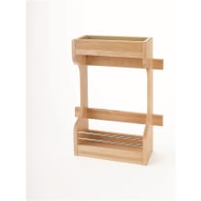 Wood Classics 13-1/2" Wood Door Mount Sink Cabinet Organizer