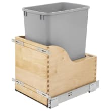 Wood Classics 15-11/16" Wood Pull Out Waste Container with Soft Close