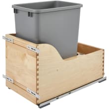 Wood Classics 22-1/2" Wood Pull Out Waste Container with Soft Close and Servo Drive System