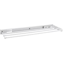 563 Series 12 Inch Pull Out Towel Rack with 3 Bars