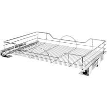 Modern 32-1/2" Steel Pull Out Organizer with Soft-Close for Base Cabinets