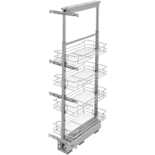 Modern 10-1/4" Adjustable Pantry System for Tall Pantry Cabinets with Soft Close