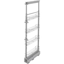Modern 4-1/4" Adjustable Pantry System for Tall Pantry Cabinets with Soft Close