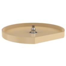 Classic Plastic 1-Shelf 20" D-Shaped Lazy Susan