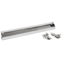 Sink Classics 25" Stainless Steel Tip-Out Tray with Soft Close Hinges for Sink Base Cabinets