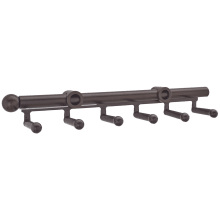 CBSR Series 14 Inch Pull Out Belt and Tie Rack with 6 Hooks