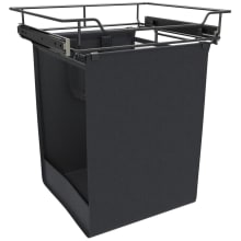 Sidelines 14" Canvas Pull Out Hamper for Custom Closet Systems