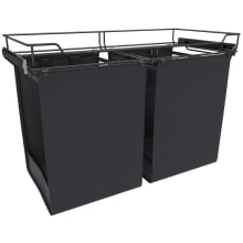 Sidelines 14" Canvas Pull Out Hamper for Custom Closet Systems