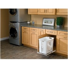 HPRV Series 14-1/4 Pull Out Plastic Laundry Hamper