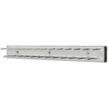 TRC Series 14 Inch Pull Out Belt and Tie Rack with 25 Hooks