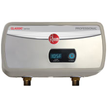Classic 6kw Tankless Electric Point of Use On Demand 1.5 GPM Water Heater