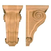 9-3/4" High x 4-3/4" Wide x 5-1/2" Deep Mission & Shaker Corbel