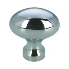 1-3/16 Inch Oval Cabinet Knob