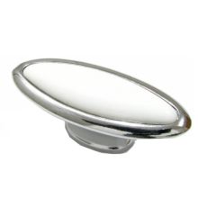 Expression 2-3/8 Inch Oval Cabinet Knob