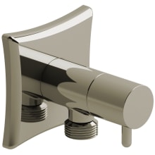Hand Shower Water Supply Elbow with Integrated Diverter Handle