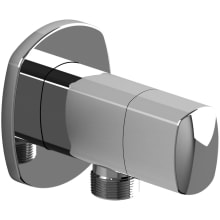 Hand Shower Water Supply Elbow with Integrated Volume Control