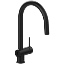 Azure 1.5 GPM Single Hole Pull Down Kitchen Faucet with Boomerang, Duralock, and Reflex Technology