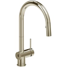 Azure 1.5 GPM Single Hole Pull Down Kitchen Faucet with Boomerang, Duralock, and Reflex Technology