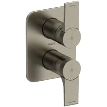 Fresk Dual Function Thermostatic Valve Trim Only with Double Lever Handle