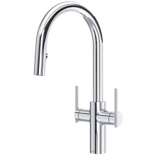 Lateral 1.8 GPM Single Hole Pull Down Kitchen Faucet