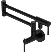 Lateral 5.5 GPM Wall Mounted Single Hole Pot Filler