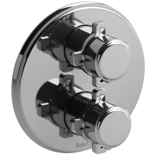 Momenti Dual Function Thermostatic Valve Trim Only with Double Cross Handle