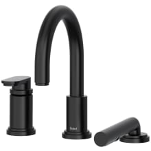 Arca Deck Mounted Roman Tub Filler with Built-In Diverter - Includes Hand Shower
