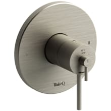 CS Two Function Thermostatic Valve Trim Only with Single Lever Handle and Integrated Diverter - Less Rough In