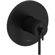 GS Two Independent Function Thermostatic Valve Trim Only with Single Lever Handle and Integrated Diverter - Less Rough In