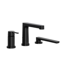 Nibi Deck Mounted Tub Filler with Built-In Diverter - Includes Hand Shower
