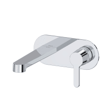 Nibi 1.2 GPM Wall Mounted Mini-Widespread Bathroom Faucet