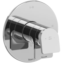 Ode Three Function Thermostatic Valve Trim Only with Single Lever Handle and Integrated Diverter - Less Rough In