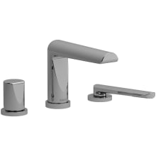 Parabola Deck Mounted Roman Tub Filler with Built-In Diverter - Includes Hand Shower