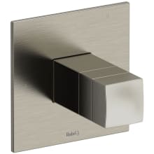 Reflet Five Function Thermostatic Valve Trim Only with Single Knob Handle and Integrated Diverter - Less Rough In