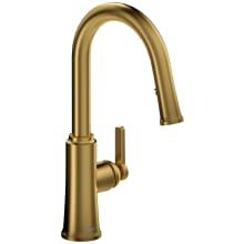 Trattoria 1.5 GPM Single Hole Pull Down Kitchen Faucet