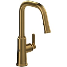 Trattoria 1.5 GPM Single Hole Pull Down Kitchen Faucet with Boomerang, Duralock, and Reflex Technology