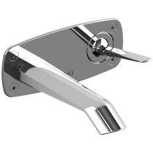 Venty 1.2 GPM Wall Mounted Centerset Bathroom Faucet
