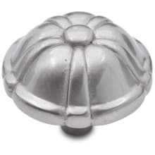 Large Petal 1-1/2 Inch Mushroom Cabinet Knob