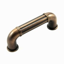 Corcoran 3" Center to Center Vintage Industrial Pipe Style Arched Cabinet Handle / Cabinet Pull