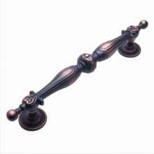 Augustine 10 3/4" Center to Center Traditional Victorian Solid Brass Appliance Pull / Appliance Handle